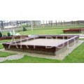 Piaskownica STYL-BET, L 60-8, 310x310 cm (kpl)