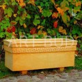 Donica Korytko Greco wysokość 38 cm, FineCrete (szt.) Donica Korytko Greco wysokość 38 cm, FineCrete (szt.)