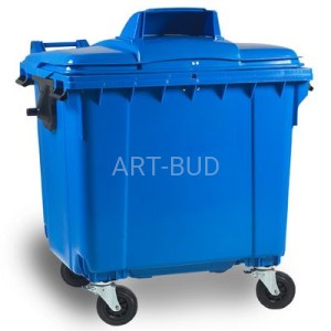 Pojemniki do segregacji odpadów PE 1100 L