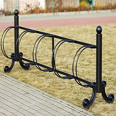 Parking  stojak rowerowy Praga półokrągły  5 - 10 stanowiskowy