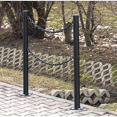 Słupek zaporowy metalowy blokujący  Viking