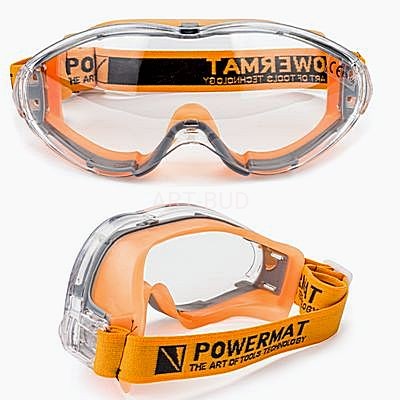 Gogle ochronne przeciwodpryskowe robocze PM-GO-OG2 Powermat