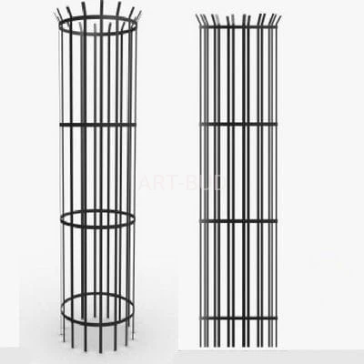 Osłony na drzewa konstrukcja stalowa