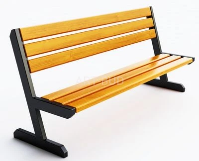 Ławka parkowa,miejska, stal malowana proszkowo lub nierdzewna, Stilo, długość 192 cm, kod: 0103 ( szt )