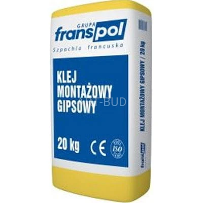 Klej gipsowy montażowy Franspol  opakowanie 20 kg