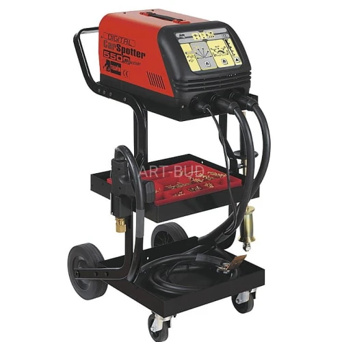 SPOTER - DIGITAL CAR SPOTTER 5500 PLUS ( z akcesoriami i wozkiem ) TELWIN . Inewrteroweurządzenie do prac blacharskich (zł/szt)