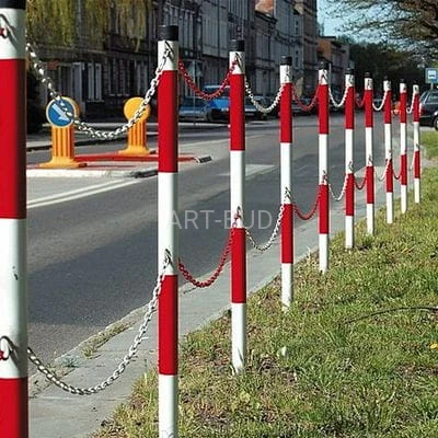 Słupek zaporowy U 12b do wkopania 150 cm