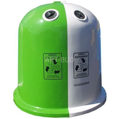 Pojemniki do segregacji dwukomorowy 2-2,5 m3 Dzwon