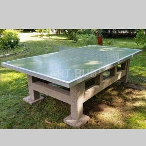 Stół do gry w tenisa stołowego ping-ponga blat szlifowany zielony 