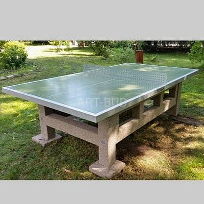 Stół do gry w tenisa stołowego ping-ponga blat szlifowany zielony 