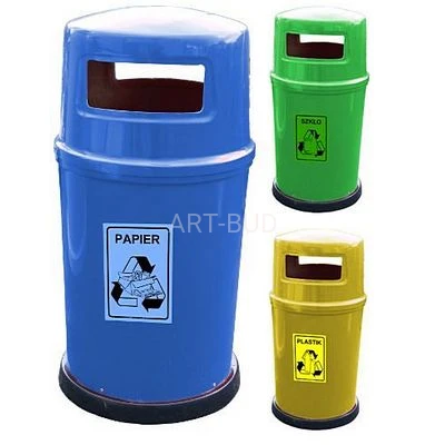 Kosz do systemowej segregacji śmieci RYDZ 