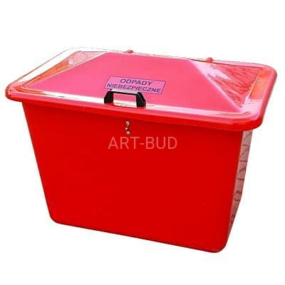 Pojemnik na odpady niebezpieczne z laminatu poliestrowego 220L