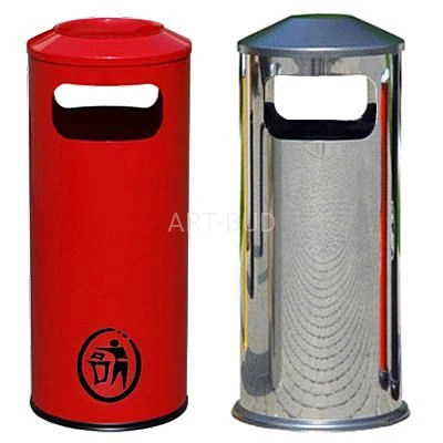 Kosz na śmieci z blachy ocynkowanej TARAS 60L