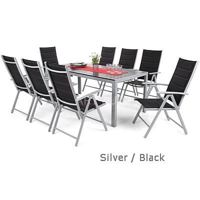 Zestaw mebli ogrodowych z aluminium IBIZA