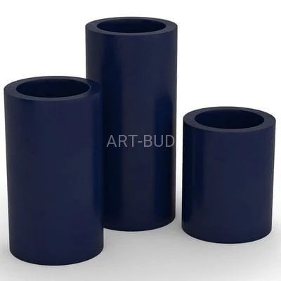 Donica  tarasowa wysokość 50- 70-89 cm HEBE z twardego PE