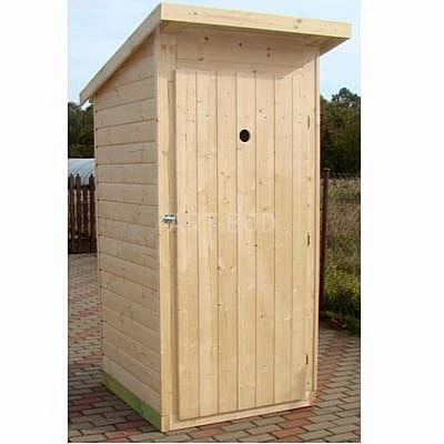 WC ogrodowe sławojka drewniana sosnowa