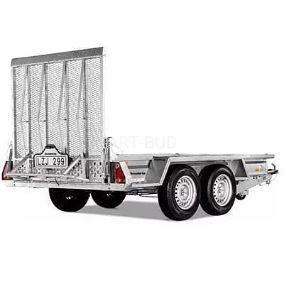 Przyczepa samochodowa do minikoparki  MT3080  3000kg Brenderup