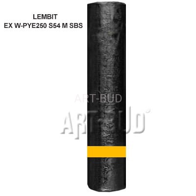Papa LEMBIT EX W-PYE250 S56 M SBS LEMAR wierzchniego krycia na włókninie poliestrowej