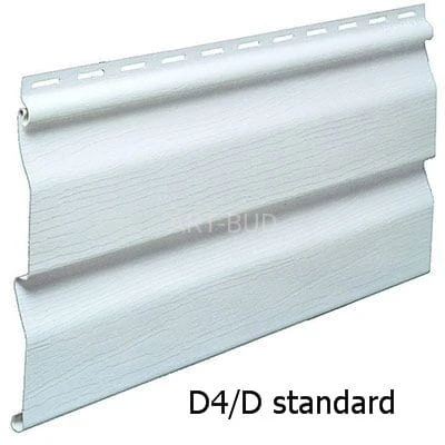 Siding elewacyjny Standard panel D4/D kolor krem beż mięta Boryszew