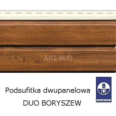 Podsufitka dachowa DUO dwupanelowa pełna i perforowana kolory Boryszew