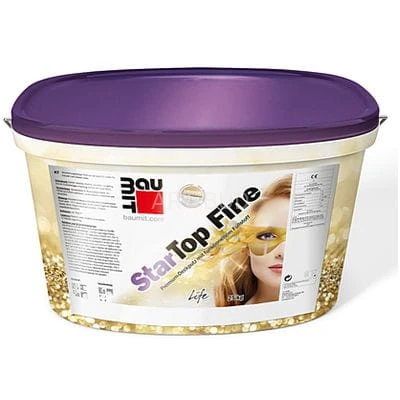 Drobnoziarnisty tynk silikonowy 1K Premium Baumit StarTop Fine