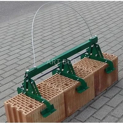 Chwytak R 4 do mechanicznego transportu na budowie bloczków ceramicznych lub betonowych