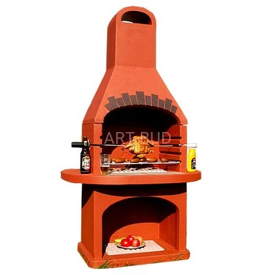 Kominek grill ogrodowy betonowy  MADRYT