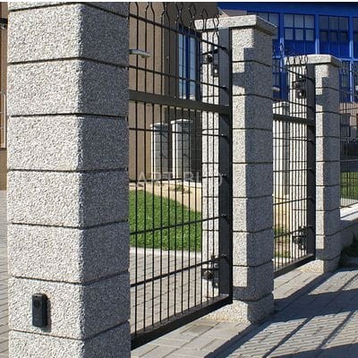 Ogrodzenie betonowe płukane kształtka słupka STYL-BET 30 x 30 x 17.5 cm