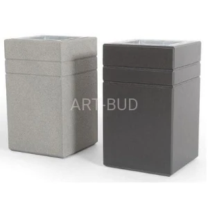 Kosz betonowy na śmieci kolekcja Brno 