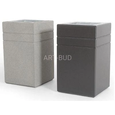 Kosz betonowy na śmieci kolekcja Brno 