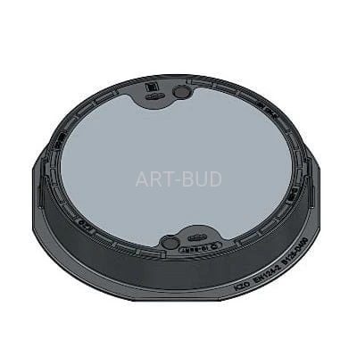 Właz betonowy okrągły  żeliwny klasy D400 kanałowy KZO  H115 