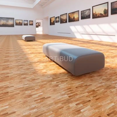 Mozaika parkietowa 8x320x640 natur Dąbex