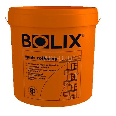 Tynk rolkowy nawierzchniowy akrylowy modelowany Bolix TR do wykonywania efektu Bolix Beton