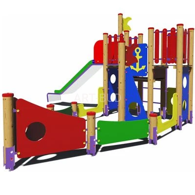 Plac zabaw urządzenie zabawowe Statek
