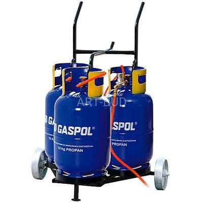 Wózek do transportu trzech butli KOMA WTB-3