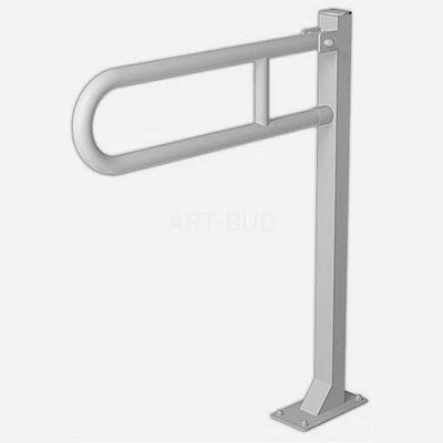 Poręcz łukowa dla niepełnosprawnych uchylna podłogowa 60cm 32-URP6