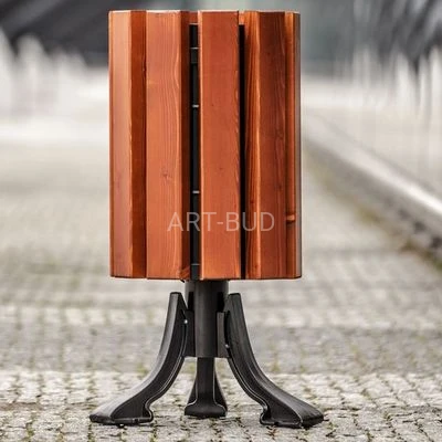 Kosz parkowy na śmieci Łódzki pojemność 30 l