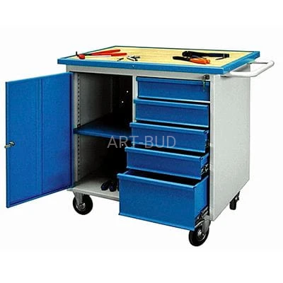 Szafka warsztatowa na kółkach meble metalowe SZWN 251