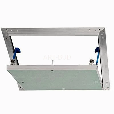 Klapa rewizyjna AluNova  z zieloną płytą GKBI Semin