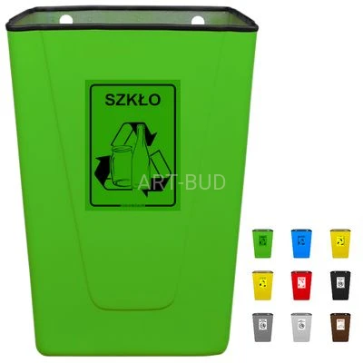 Pojemnik do segregacji odpadów  50 l zewnętrzny