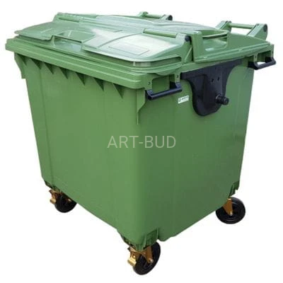 Pojemnik na odpady z podwójną klapą 1100 l Split Lid