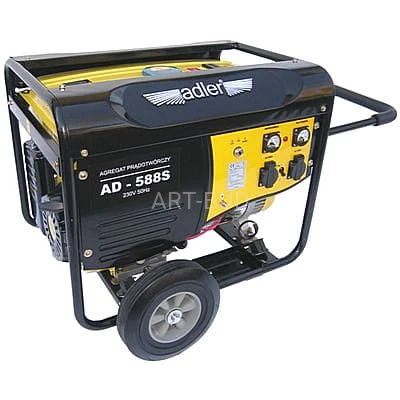 Agregat prądotwórczy mobilny generator AD-588S 5,5 kW Adler
