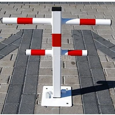 Blokada słupek zapora parkingowa składana T