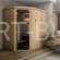 Fińska sauna narożna wewnętrzna  244 x 194 cm 6 osób Megiw