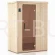 Sauna fińska na podczerwień wewnętrzna  137 x 102 cm  2 osobowa Megiw