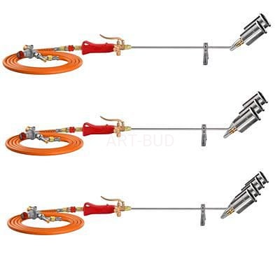 Palnik  wielodyszowy Koma Plus KPD2 -  KPD3 -   KPD4  reduktor 912 L wąż 5 mb KOMA PLUS