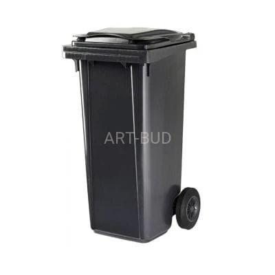 Pojemnik na odpady standaryzowany na kółkach 120L  SL