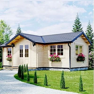 Drewniany domek letniskowy Magda II 35 m2