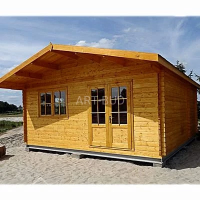 Drewniany domek letniskowy Majka 6x6 32 m2
