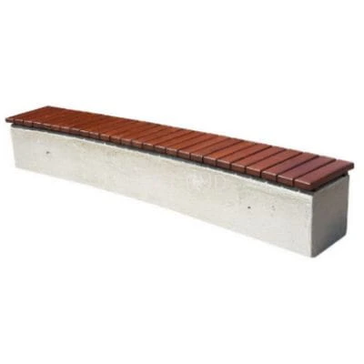 Ławka betonowa miejska Rogal bez Oparcia